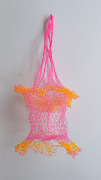 Image 1 of Mesh Bag : Pink x Yellow 