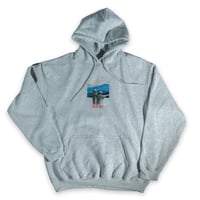 Image 1 of Arms Outstretched hoodie (Ash grey)
