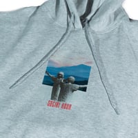 Image 2 of Arms Outstretched hoodie (Ash grey)