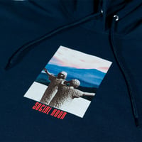 Image 2 of Arms Outstretched hoodie (Navy)