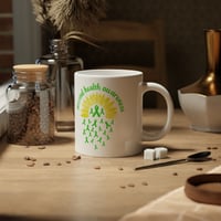 Image 2 of Mug - Mental Health Awareness Sunflower 20oz Jumbo Coffee Cup