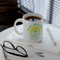 Image 3 of Mug - Mental Health Awareness Sunflower 20oz Jumbo Coffee Cup