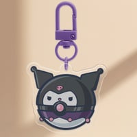 Image 2 of Epoxy keychain - Sanrio Pokeballs