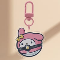 Image 3 of Epoxy keychain - Sanrio Pokeballs