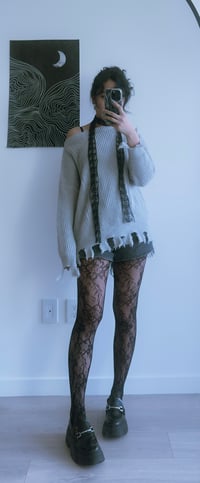 Image 5 of Afterglow Distressed Knit