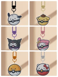 Image 5 of Epoxy keychain - Sanrio Pokeballs