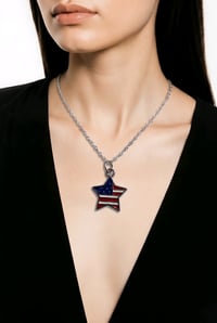 4TH OF JULY  DAINTY NECKLACE