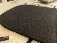 Image 5 of Blessed Nation Primitive Punch Needle Decorative Folk Art Mat/Mini Rug~~