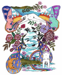 “All Around Me” Print