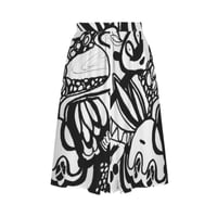 Image 2 of SCRIBBLE GRAFITI SKIRT