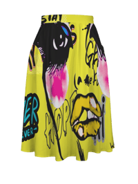 Image 2 of FUN GIRL GRAFITI SKIRT
