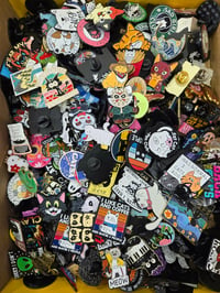 A Mystery Pack of 4  Cat themed Lapel Pins