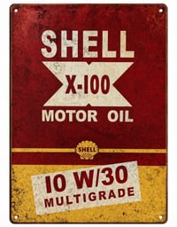 Image 8 of Mancave Decor Vintage Signs USA Auto Theme 8x12