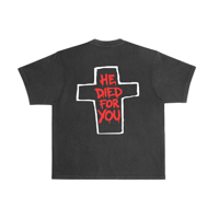 Image 2 of Trust in God x He Died For You Tee (Black)