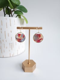 Image 1 of Sunset Agate Discs (L)