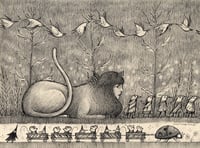 'Everyone will be there' Original Drawing