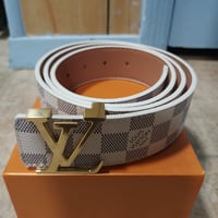 Image 1 of LV Belt White 2025