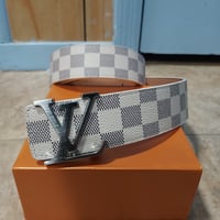 Image 1 of Lv Belt White/Cream 2026