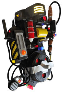 Image 1 of Real Ghostbusters  cartoon style Proton Pack and Ghost Trap