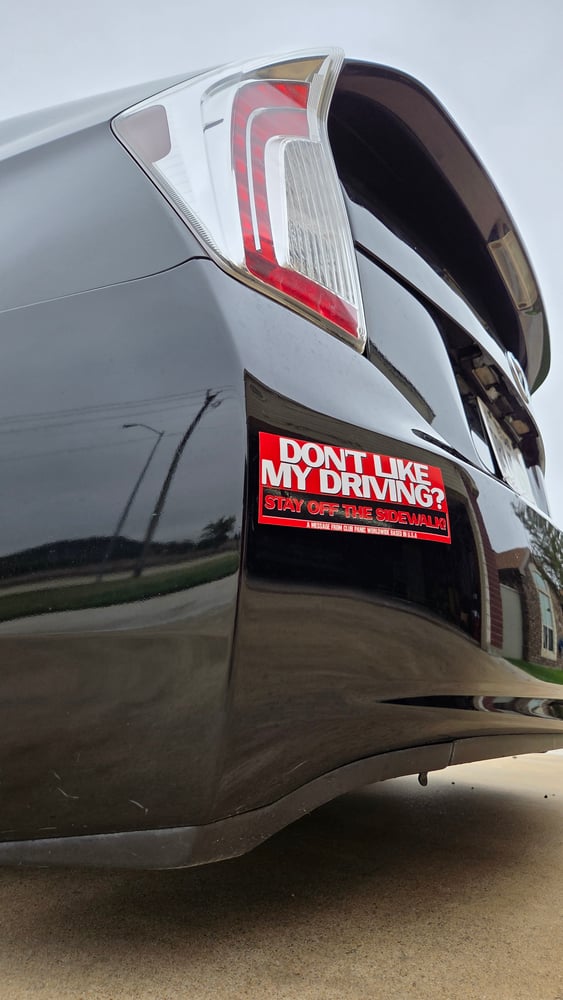 Image of DAILY DRIVER BUMPER STICKER