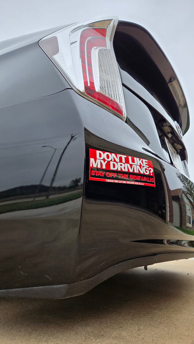 Image of DAILY DRIVER BUMPER STICKER