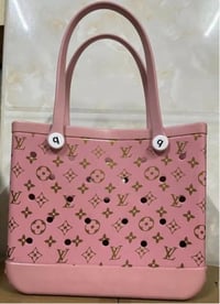 LV PINK BOGG BAG 