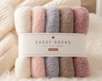 Cozy Cloud Fuzzy Sock Set