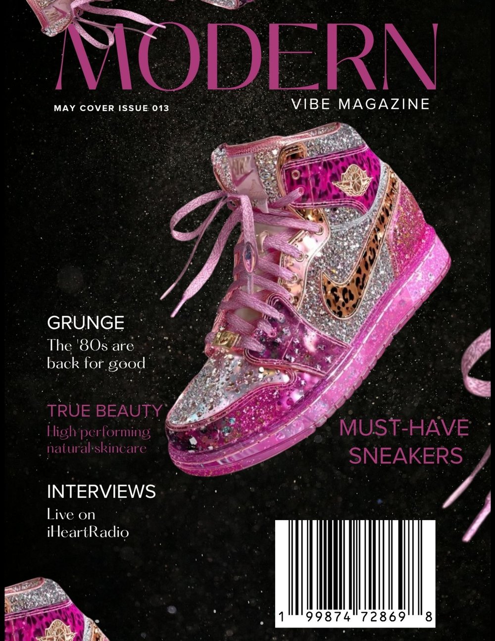 Image of MODERN VIBE MAGAZINE COVER ISSUE 013