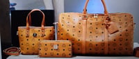 MCM DUFFLE SET!!! 