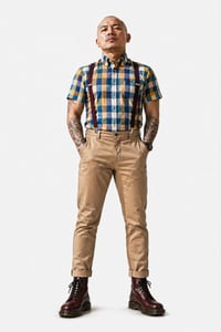 Image 1 of JEGGAE SHIRT 'BORRIS' MEN'S SHORT & LONG SLEEVE 