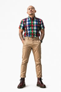 Image 1 of  JEGGAE SHIRT 'SCRATCH' MEN'S SHORT & LONG SLEEVE 