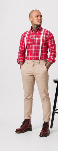 Image 1 of JEGGAE SHIRT 'JACKIE' MEN'S SHORT & LONG SLEEVE 