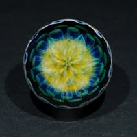 Image 1 of UV Fume Reticello Flower Murrini Marble