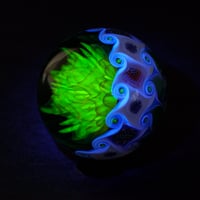Image 5 of UV Fume Reticello Flower Murrini Marble