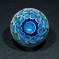 Image 10 of UV Fume Reticello Flower Murrini Marble