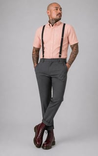 Image 1 of JEGGAE SHIRT 'J-PEACH' MEN'S SHORT & LONG SLEEVE