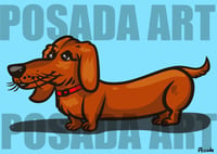 Funny Dachshund
