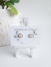 Image 2 of Coast Lines Button Studs 
