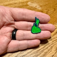 Image 2 of Block Island Enamel Pin Green Variant