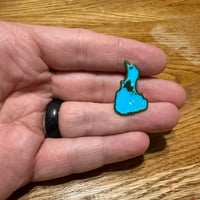 Image 2 of Block Island Enamel Pin Blue Variant