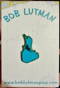 Image 5 of Block Island Enamel Pin Blue Variant