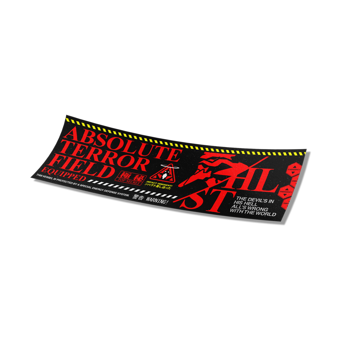 Image of Absolute Terror Field Sticker