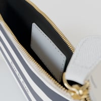 Image 3 of Navy Stripe Mini Clutch