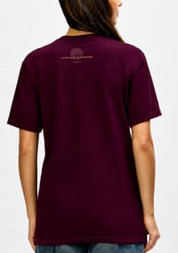 Image 2 of Μοβ Mπορντό T-Shirt