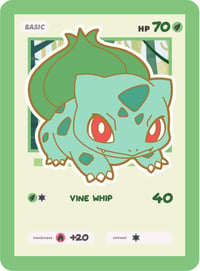 #001 Bulbasaur Enamel Pin Pre Sale (for Kickstarter)