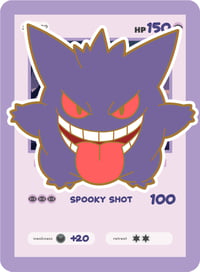 #094 Gengar Enamel Pin Pre Sale (for Kickstarter)