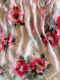 Image 3 of Vintage Y2K floral baby pink floaty babydoll cami  