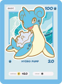 #131 Lapras Enamel Pin Pre Sale (for Kickstarter)