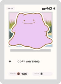#132 Ditto Enamel Pin Pre Sale (for Kickstarter)