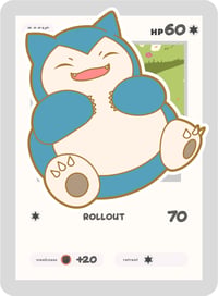 #143 Snorlax Enamel Pin Pre Sale (for Kickstarter)